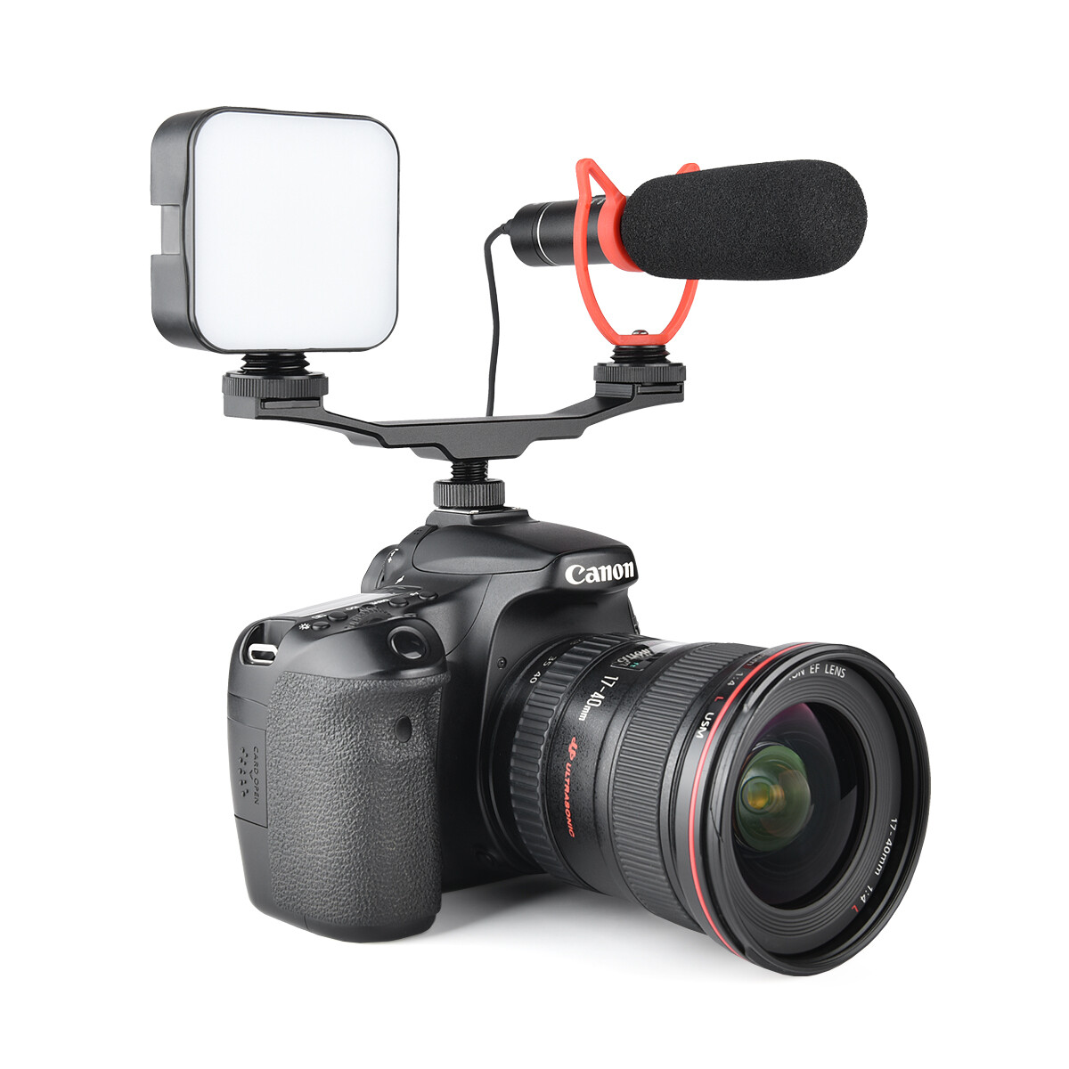Ultra Bright LED Video Light Dimmable High Power Panel Vlog Fr Smartphone Camera