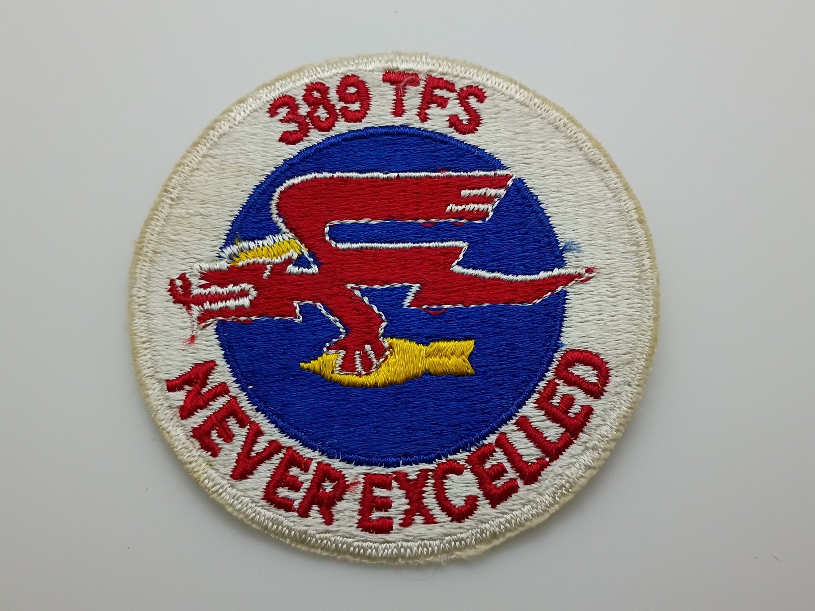389 Tactical Fighter Squadron Never Excelled Patch
