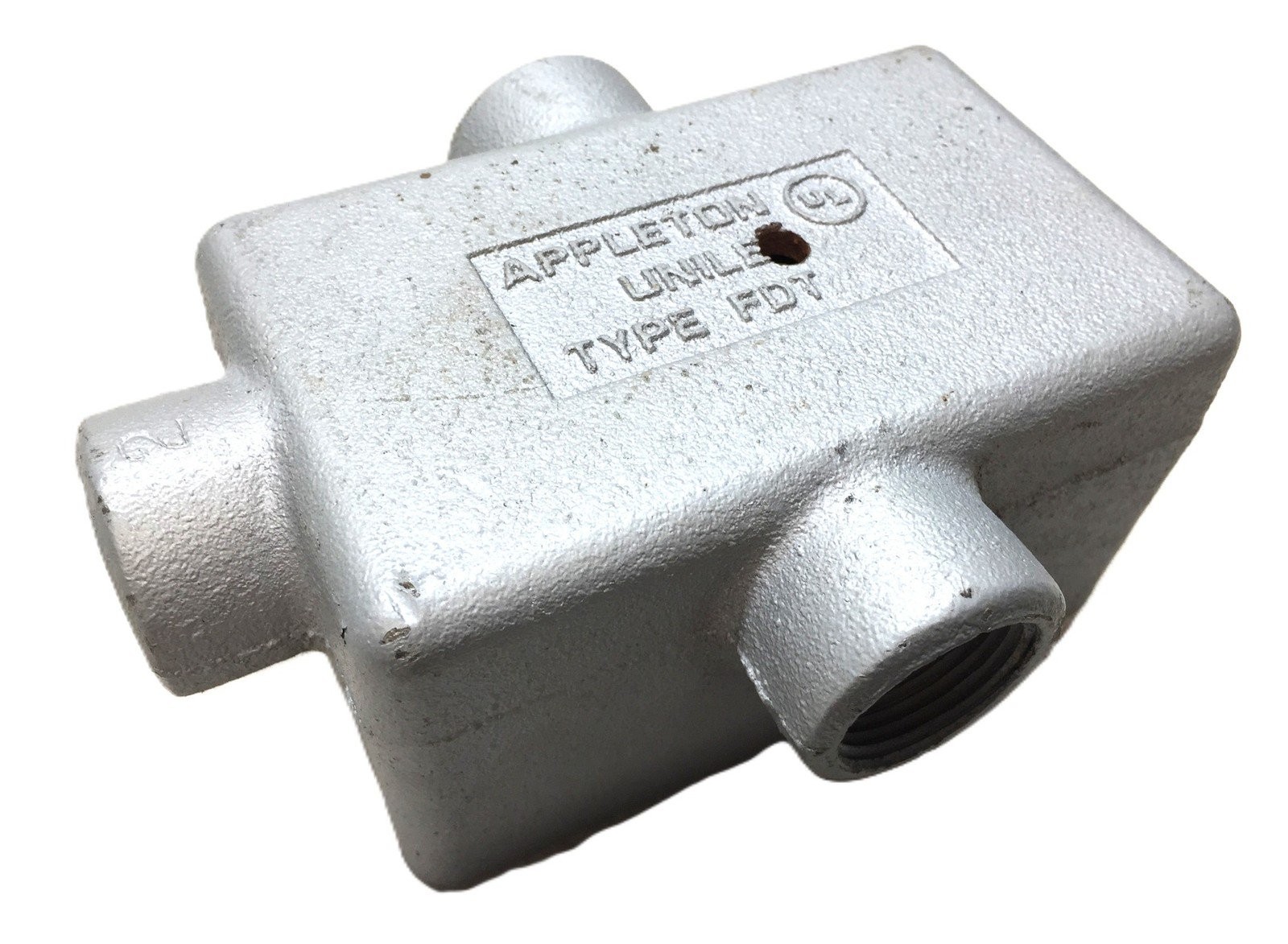 Appleton 25 Cubic Inch Weatherproof Cast Malleable Iron Box Type FDT NOS