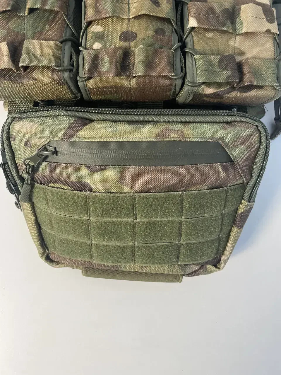 Multicam quick release plate carrier with pouches, tactical multicam camoufl💛💙