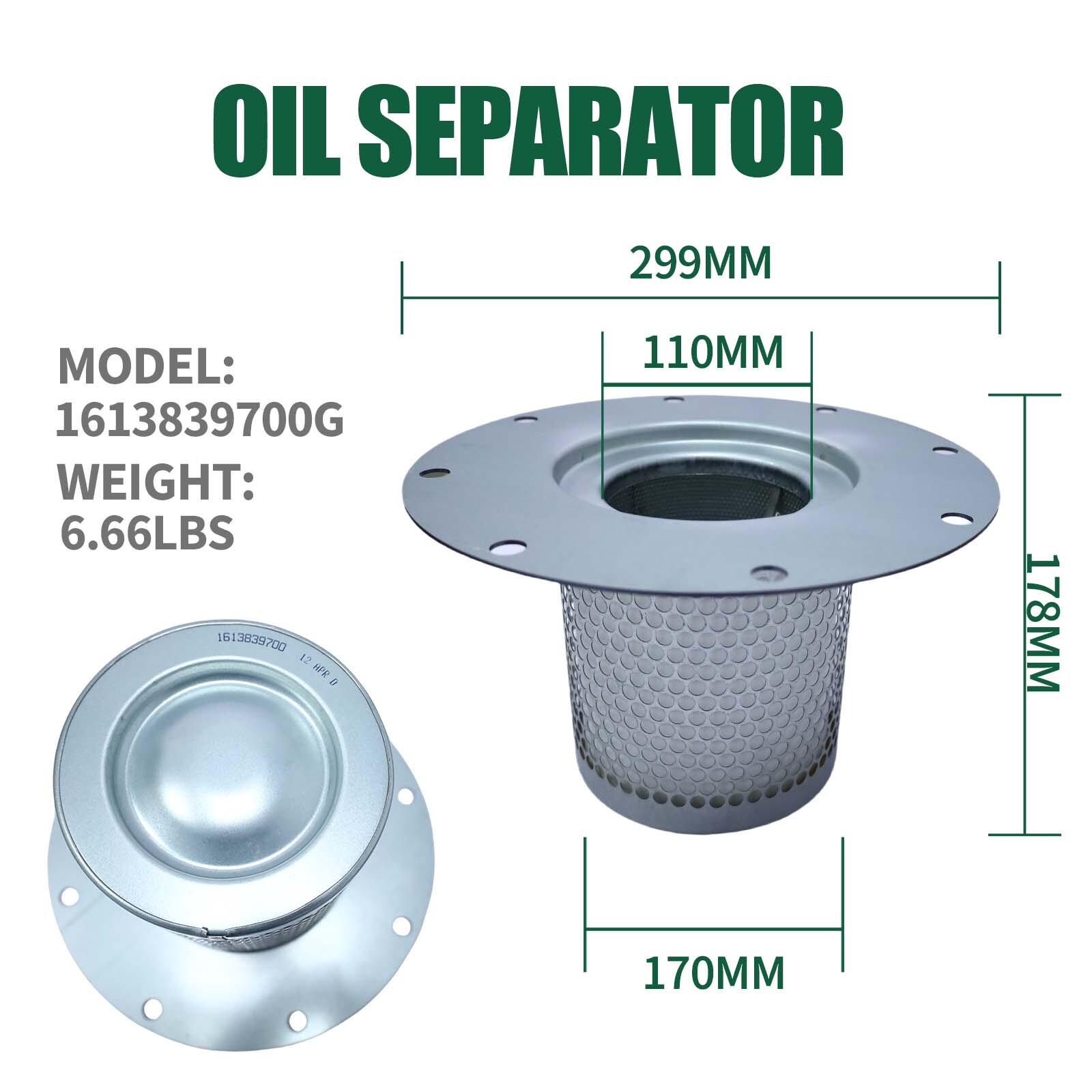 1613-8397-00 Alr Oil Separator Element maintenance supplies 1613839700