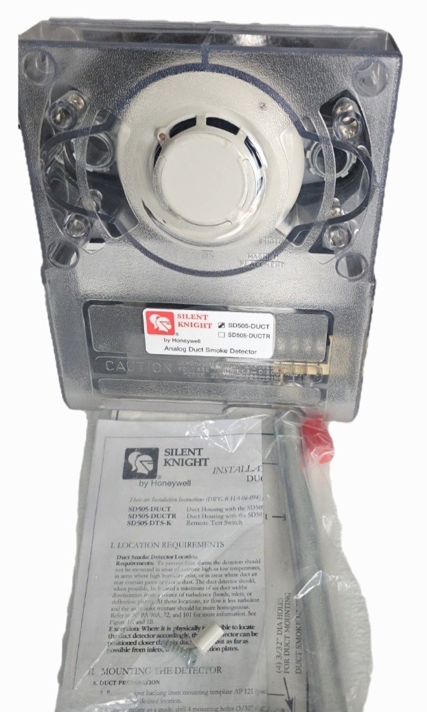 SILENT KNIGHT SD505-DUCT INTELLIGENT DUCT SMOKE DETECTOR