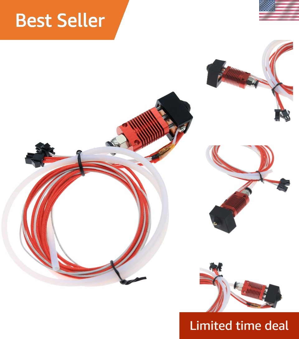 Ender 5 Assembled Extruder Head with Silicone Cover - High Quality MK8 Hotend