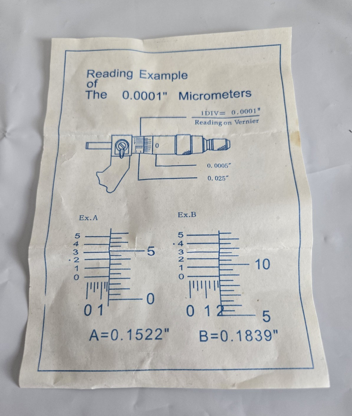 Centech Digital Micrometer 0 - 1" Pre-Owned #ZZ15
