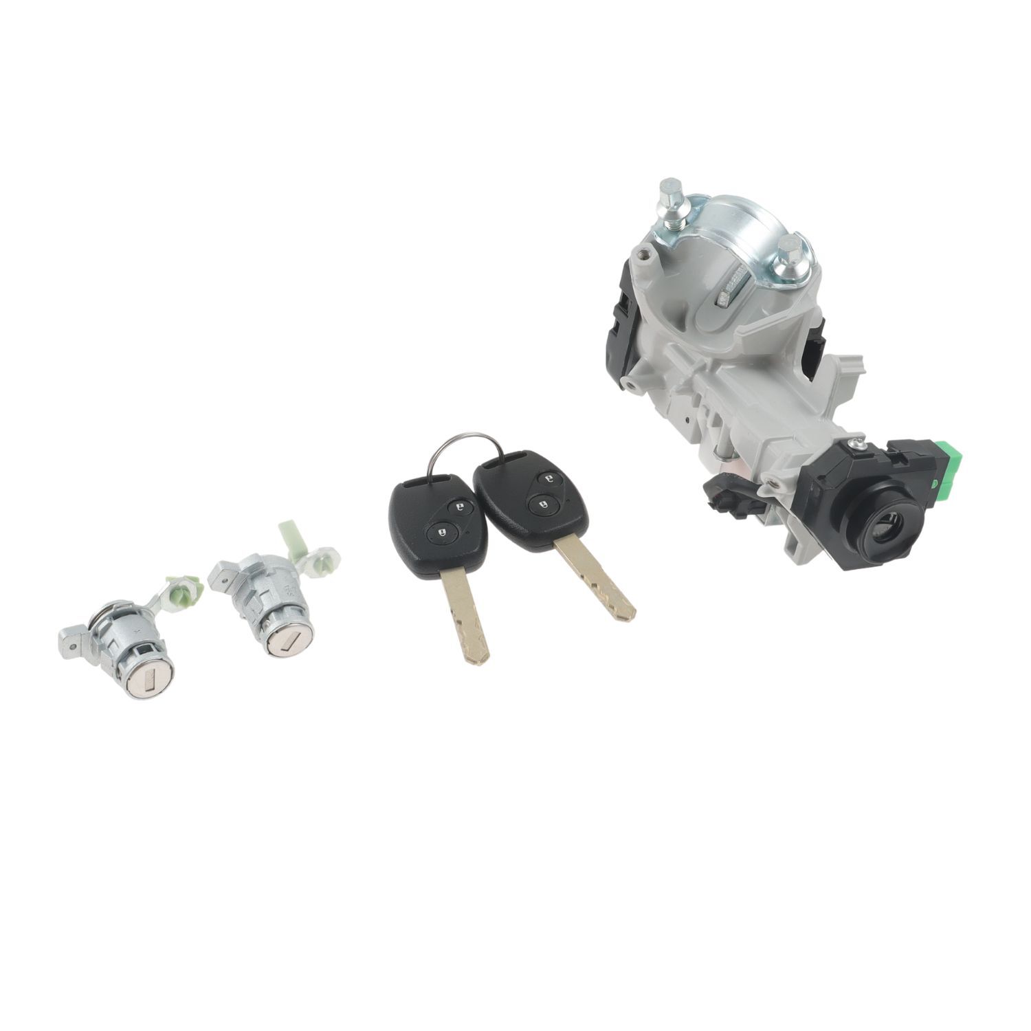 Ignition & Door Lock Cylinder Switch Assembly with 2 Keys for Honda Element