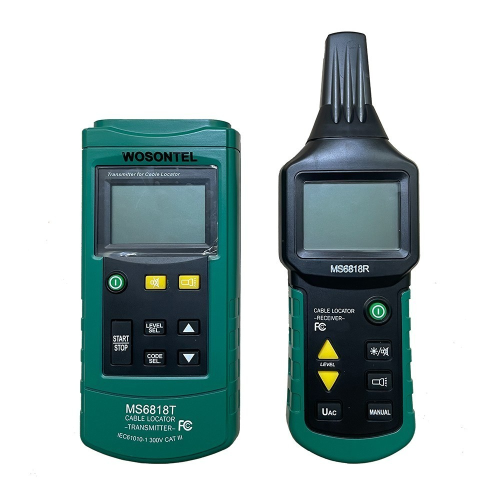 MS6818 Professional 12~400V AC/DC Wire Cable Tracker Metal Pipe Locator