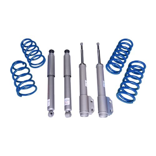 Touring Tech Performance Shocks & Lowering Springs 1.6"F/2.0"R For 94-04