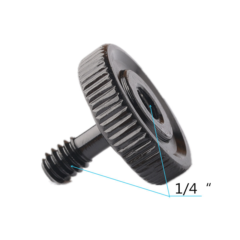 1/4"Male to 1/4"Female Socket Screw Adapter For Tripod Camera Bracket NEW