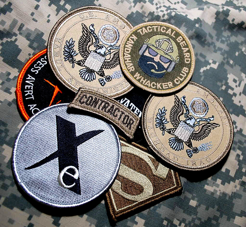 [PRIVATE MILITARY SECURITY CONTRACTOR 6-PC] + [US EMBASSY 2-PC] vêlkrö 8-PC SET