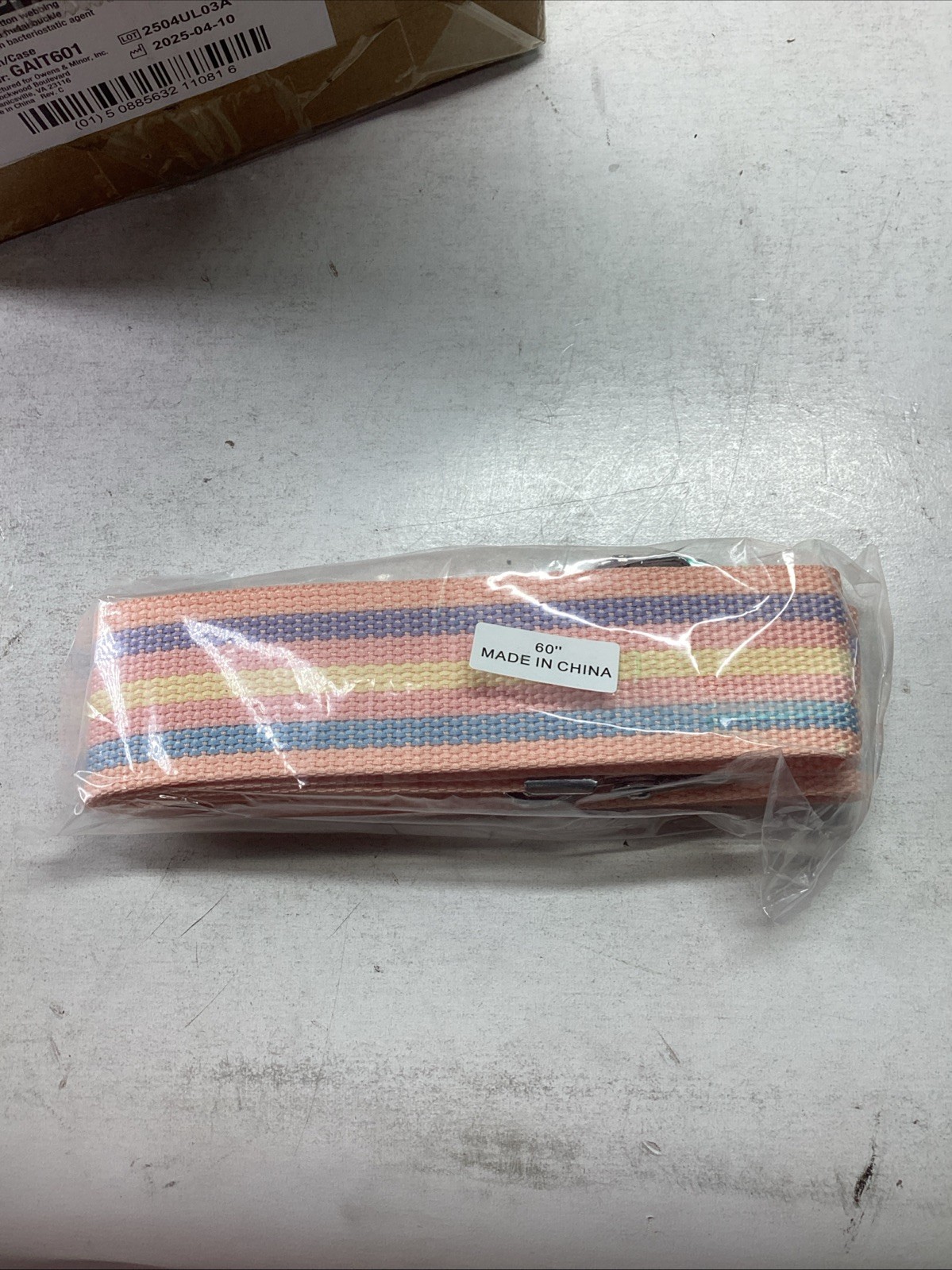 Box of 12 Medichoice Gait Belt 2" x 60"