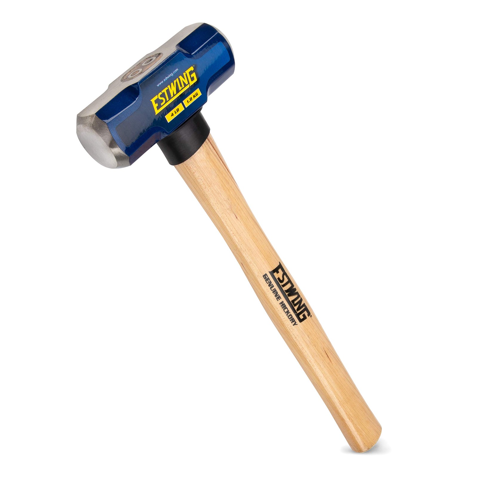 Estwing 4 Pound Sledge Hammer 16 Inch Hickory Handle Forged Steel Head Durable