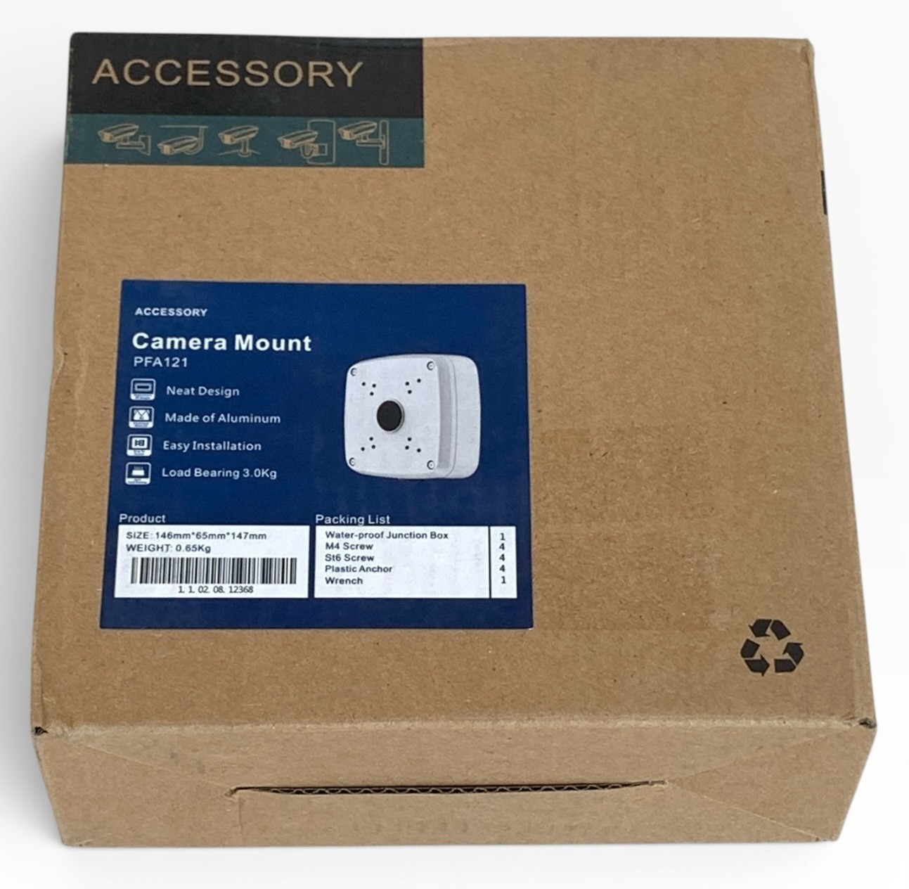 PFA121 Aluminum Camera Mount