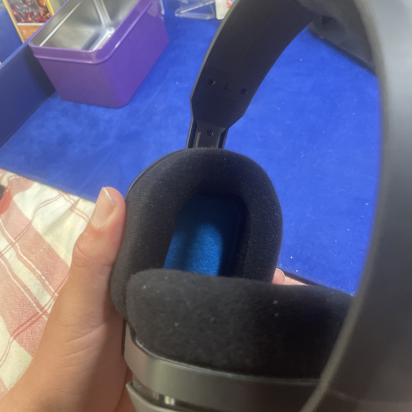 Astro A10 Wired Stereo Gaming Headset - Blue/black - Headset Only