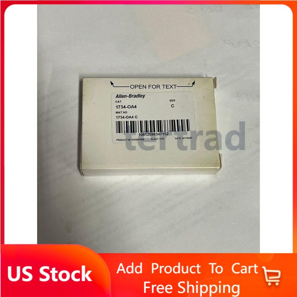 New Sealed 1734-OA4 I/O 4 Point Digital Output Module AB 1734OA4 PLC US USA