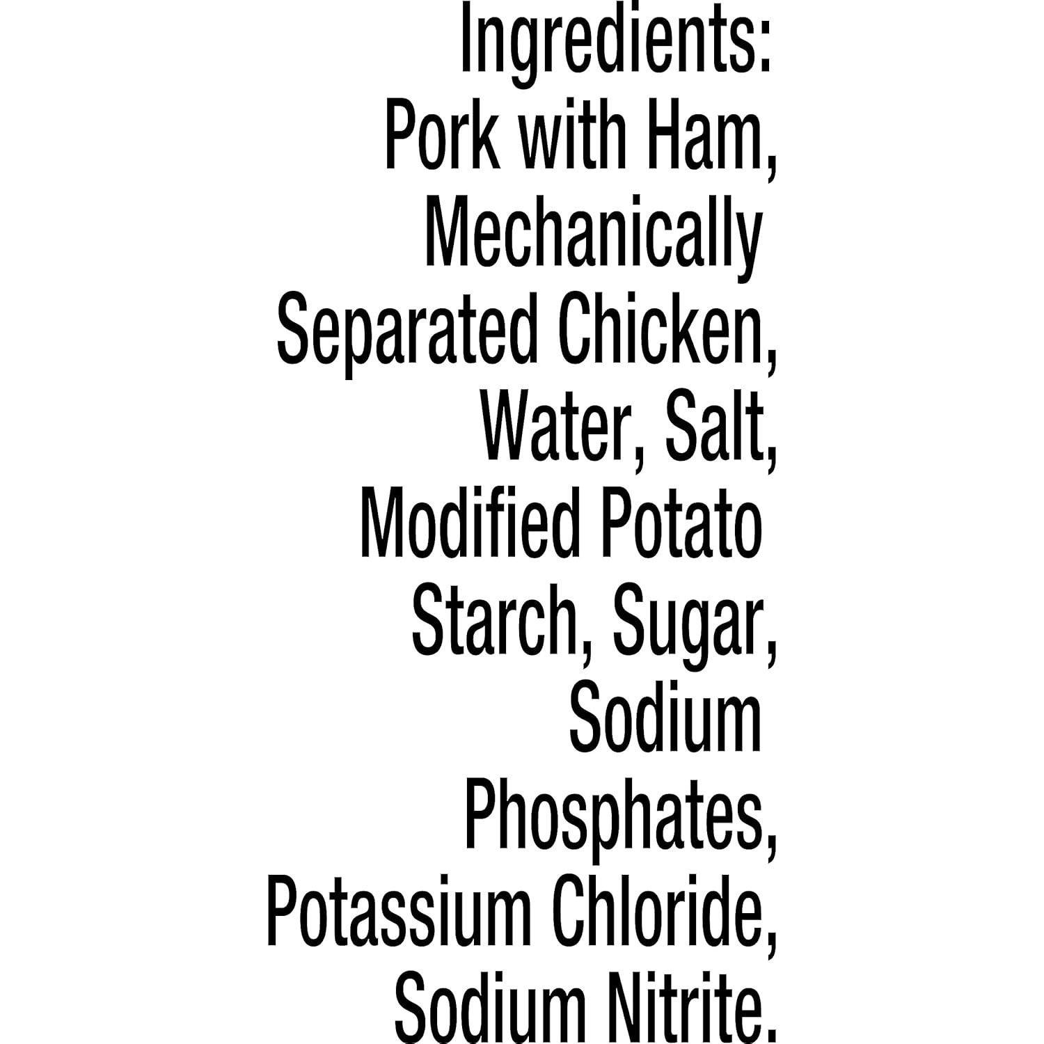 25% Less Sodium Canned Meats, 12 oz Cans, 12 Pack