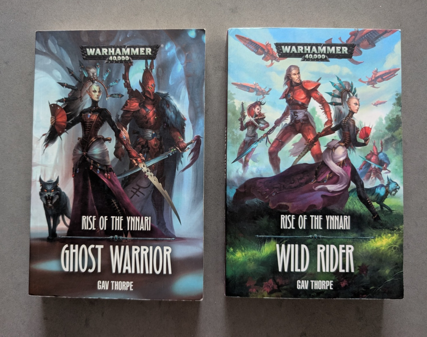 Warhammer 40k Black Library Rise of the Ynnari Set Ghost Warrior & Wild Rider