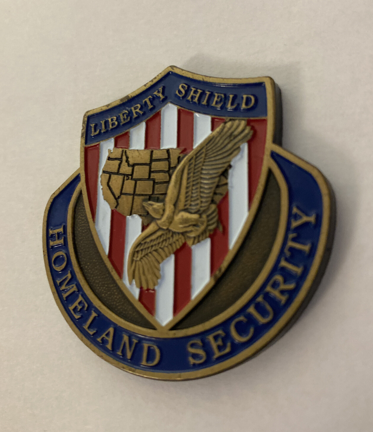 Liberty Shield Challenge Coin R5