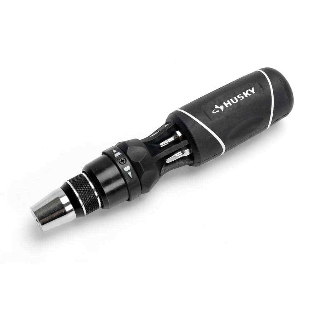 Husky 12 in 1 Quick Load Ratcheting Screwdriver