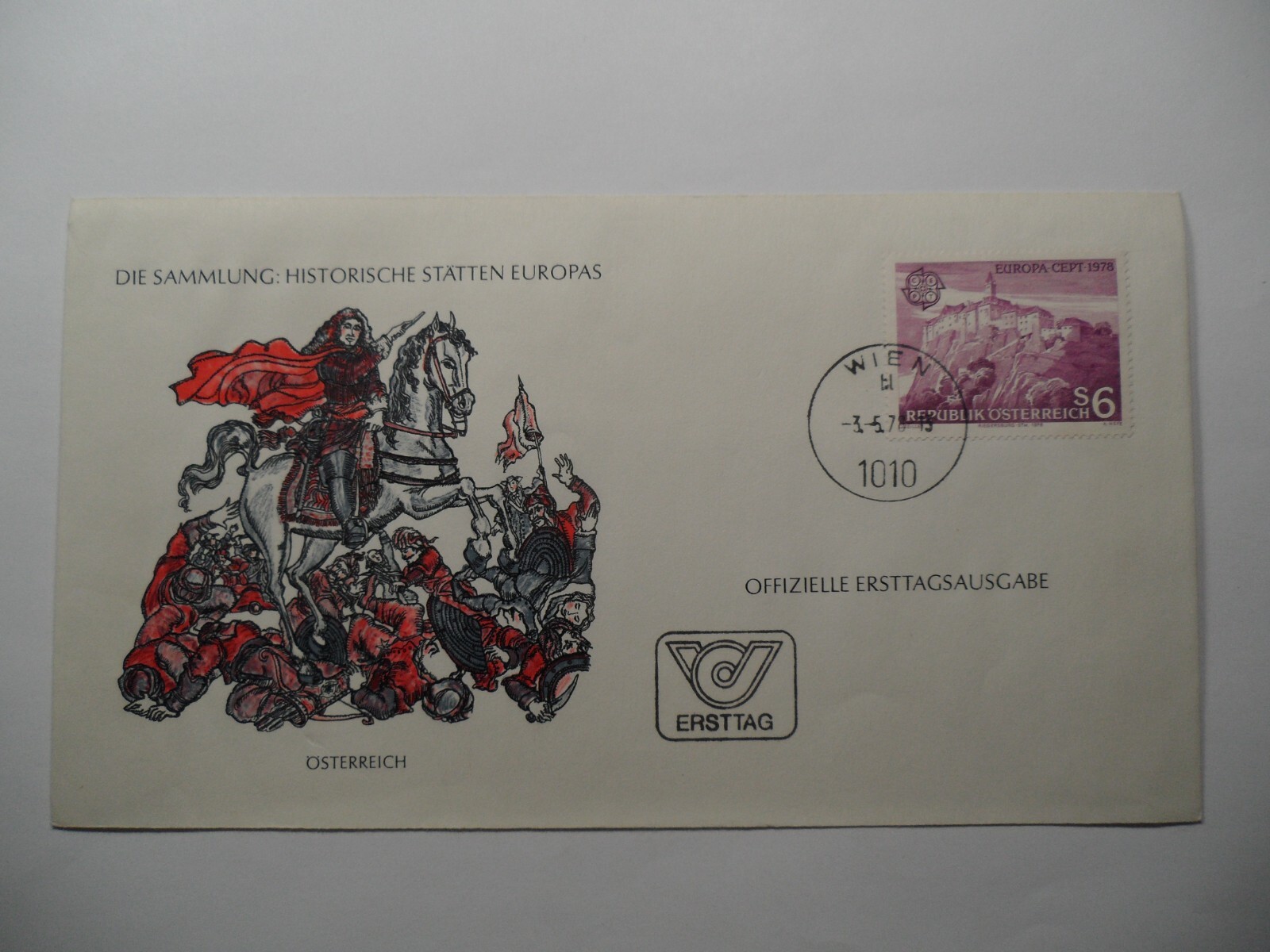 STAMPMART : AUSTRIA 1978 EUROPEAN COUNCIL ARCHITECTURE FIRST DAY COVER
