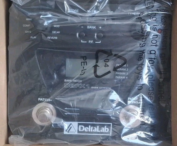 Search: DeltaLab DBFX1 Bass Multi-Effects Pedal with Expression New In Box