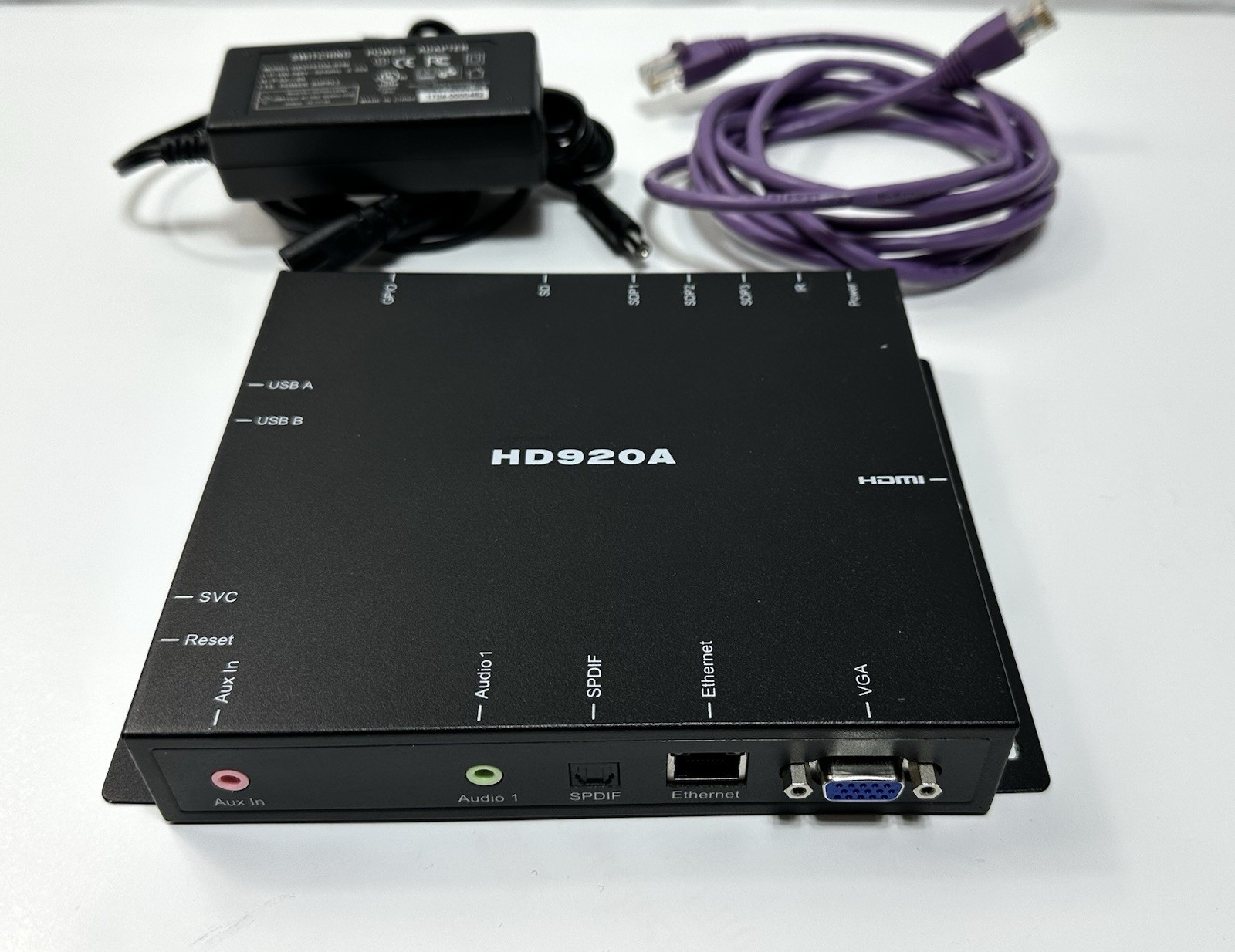 BrightSign HD920A Black 5 Volts Digital Signage Display Media Player Device F/SH