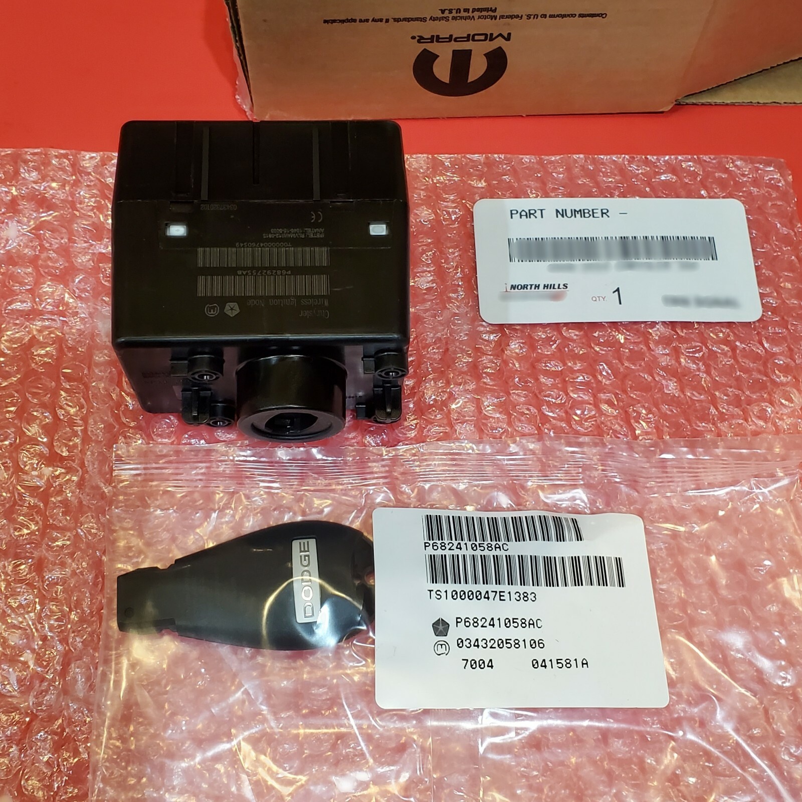 Ignition Switch Module (For Chrysler 300/300c) (2008-2010) Node win OEM NEW