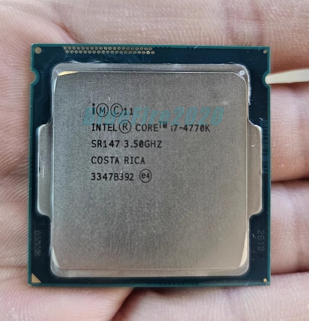 4th Gen Intel Core I7-4770K SR147 3.5GHz Quad-Core 8MB LGA1150 CPU Processor