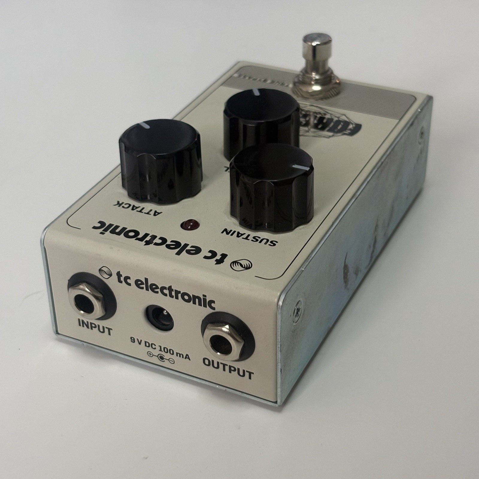 TC Electronic Forcefield Compressor Guitar Effect Foot Pedal Compression Tested