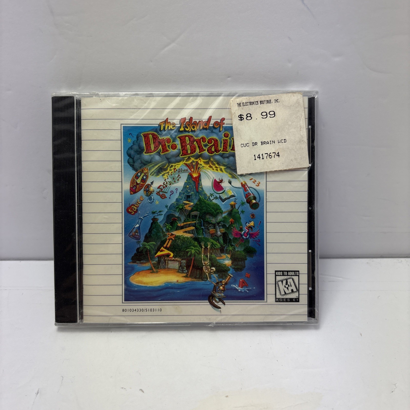 The Island of Dr. Brain Sierra Originals (PC CD, 1996)