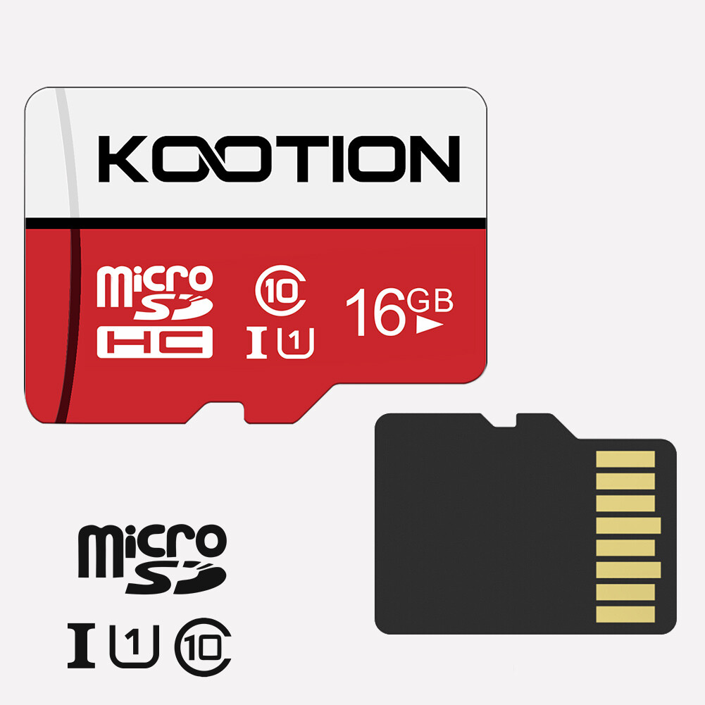 2X 16 GB Micro SD Cards Class 10 MicroSDHC Flash Memory Card