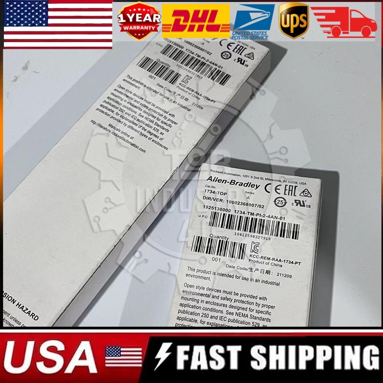 1734-TOP AB POINT I/O Terminal Base 1734TOP BRAND NEW SEALED US Free Tax