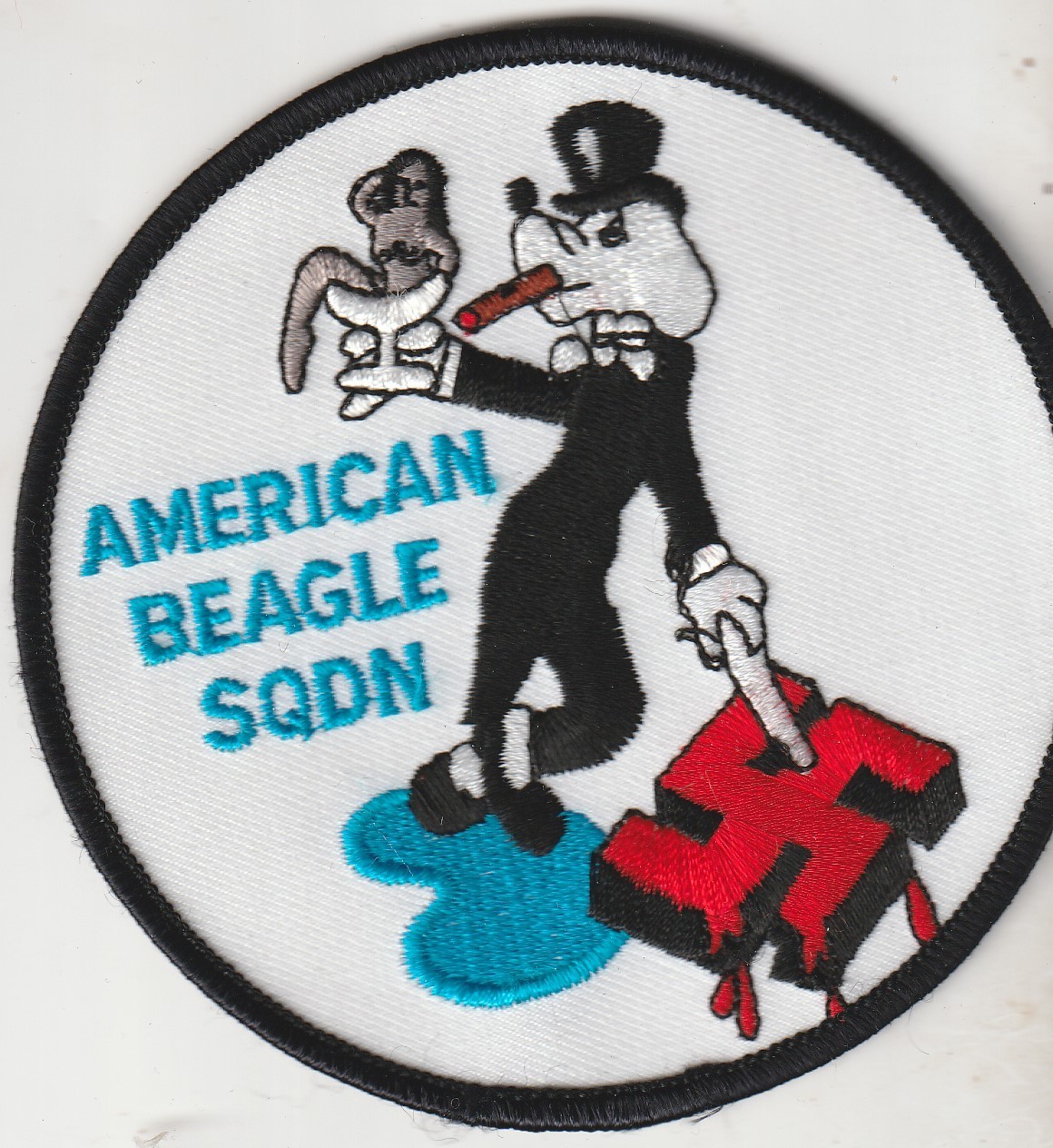USAF AIR FORCE 2nd Fighter Squadron American Beagle Tyndall AFB Florida patch -2