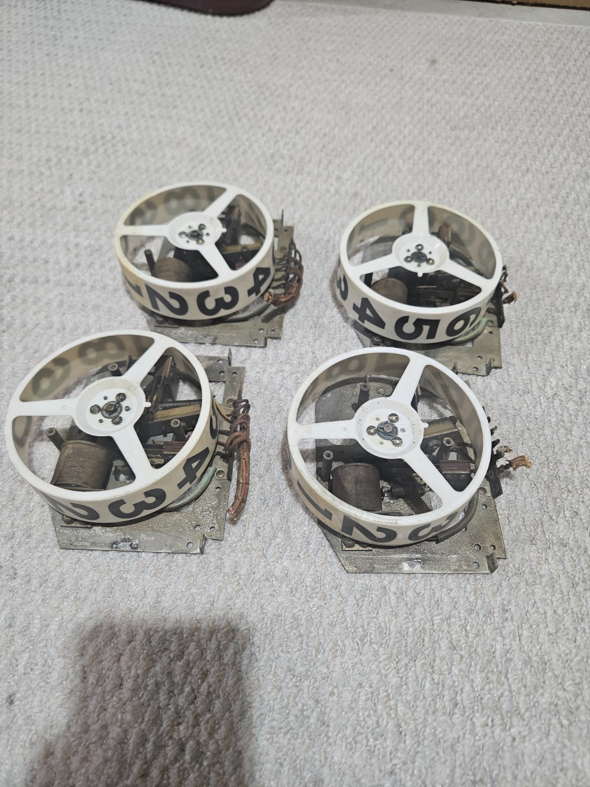 Old Vintage Bowler Score Reels