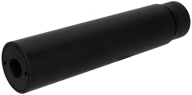 5.56 .223 Slip Over Cover Compensator Solid Aluminum Tube 1/2X28  TPI