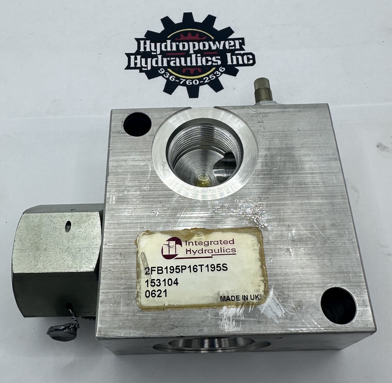 2FB195P16T195S, Integrated Hydraulics, Pressure Compensated Flow Control Valve