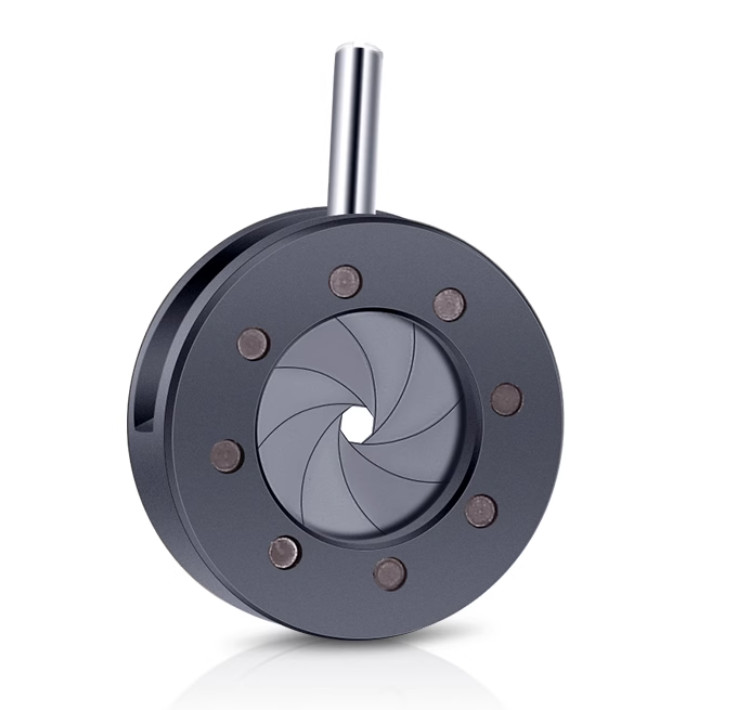 0.8-8mm Adjustable Iris Aperture Module Integrated Diaphragm Manual Condenser