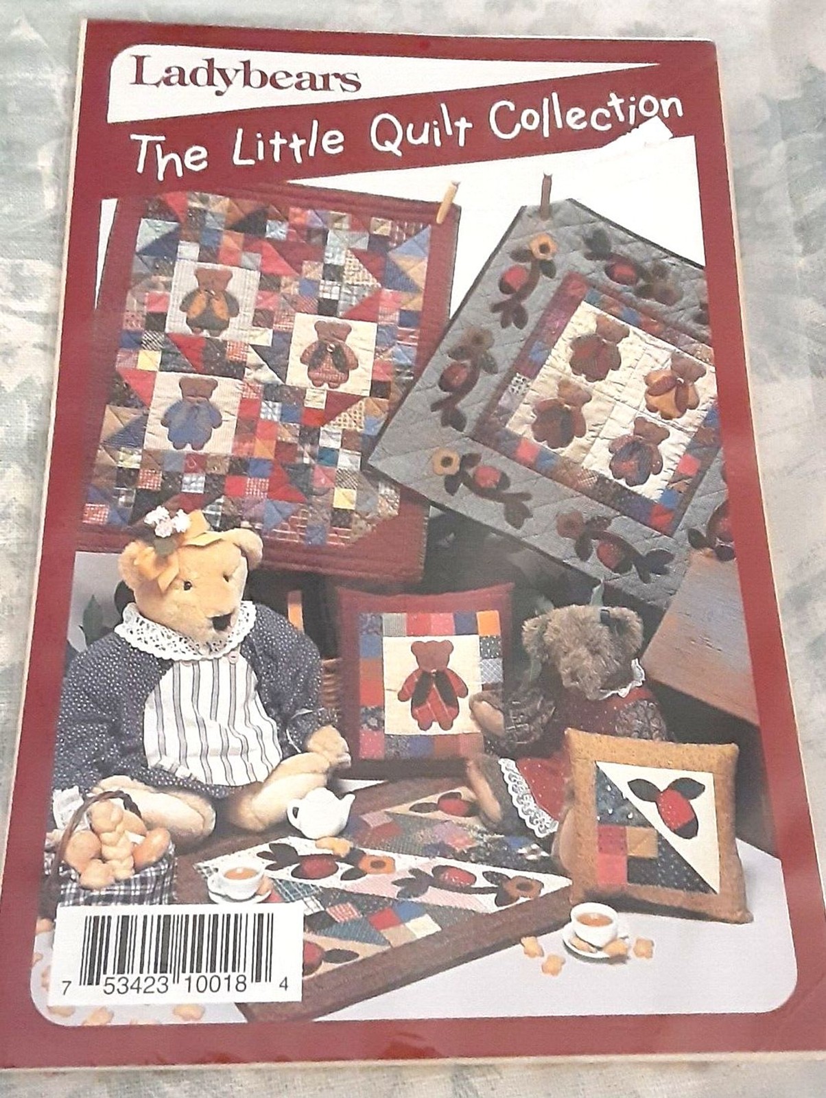 New quilt pattern Ladybears little quilt collection sewing pattern
