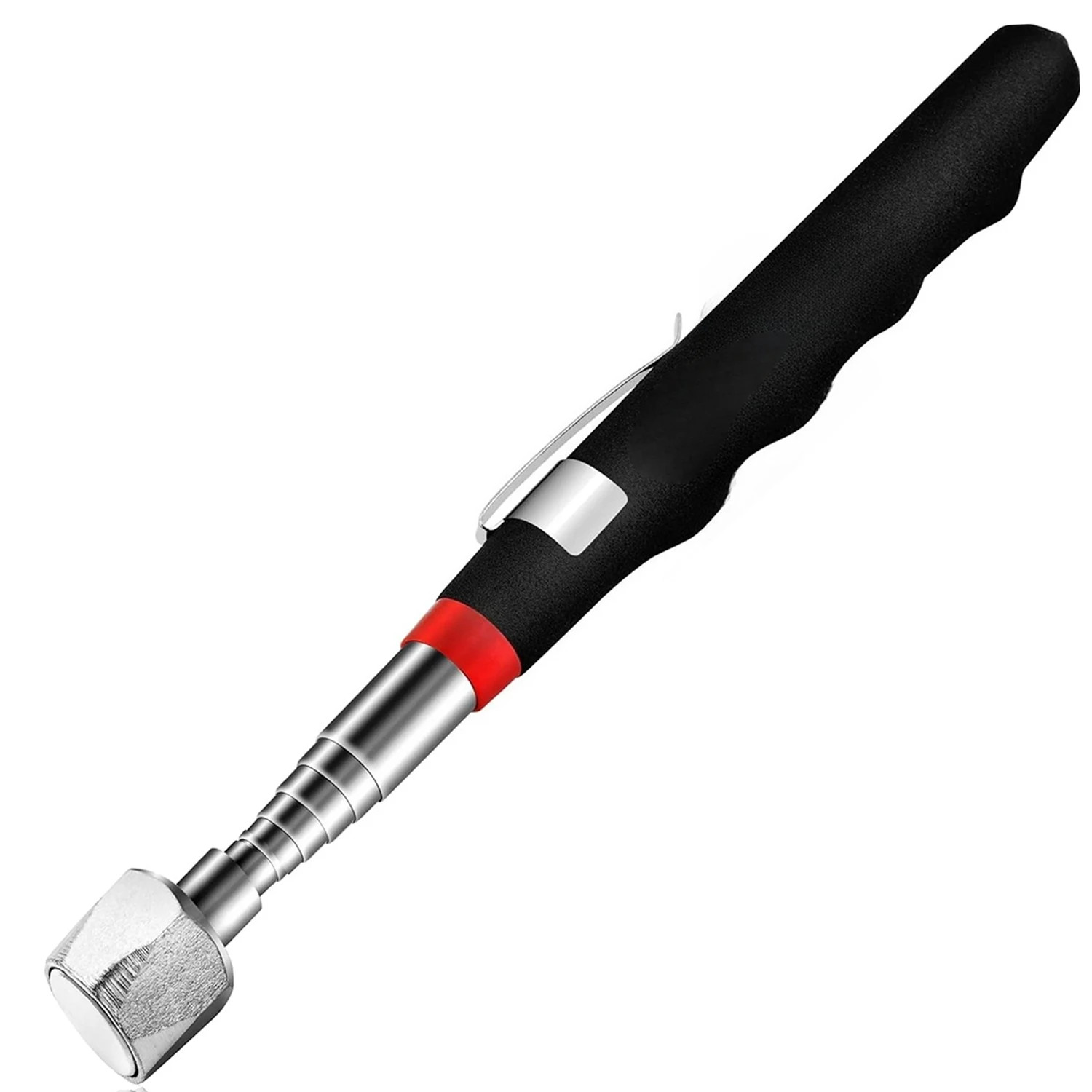 16Lbs Telescoping Magnetic Pickup Tool with Pen Clip Design Magnet Stick Extenda