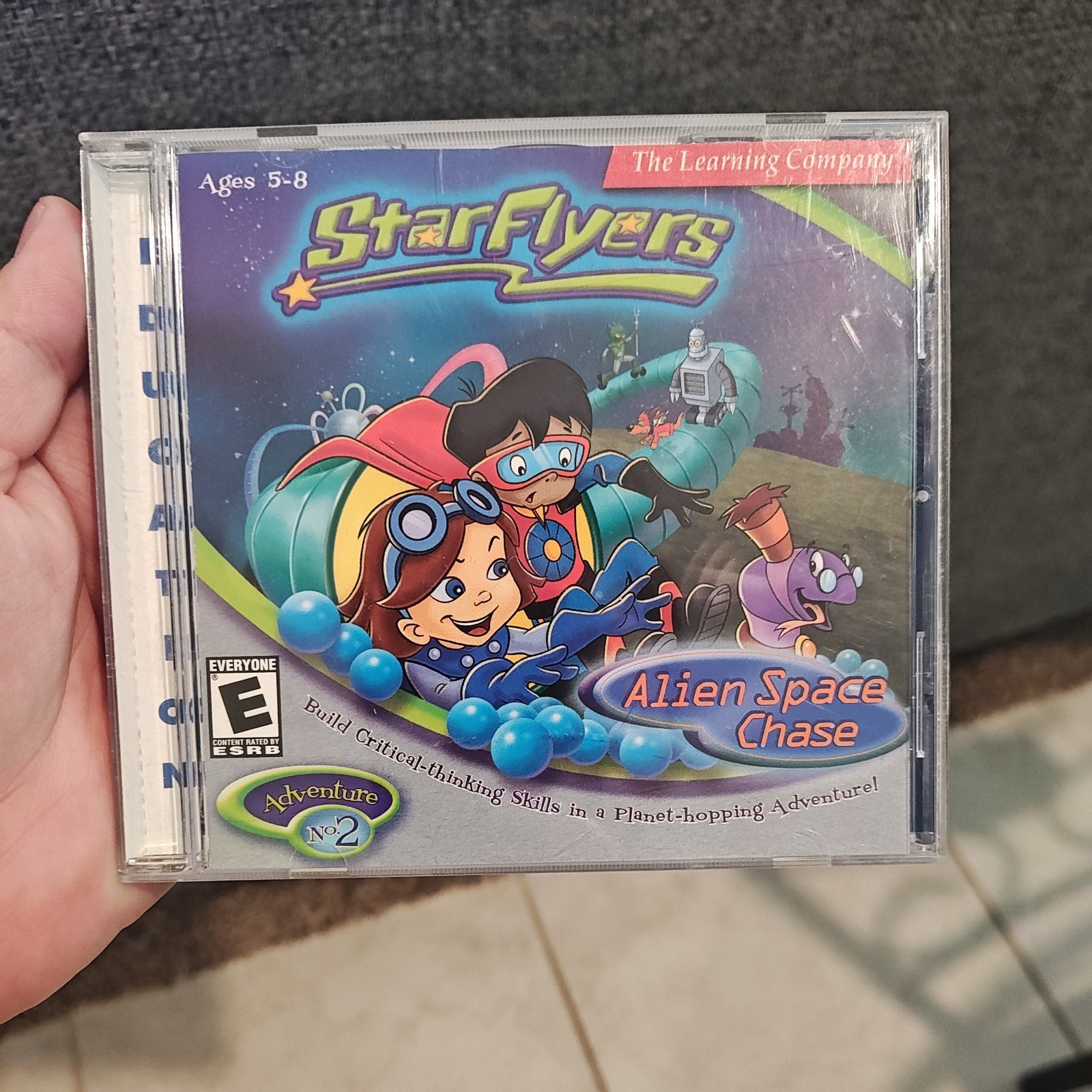 StarFlyers Alien Space Chase PC CD-ROM The Learning Company 2002 Kids Game