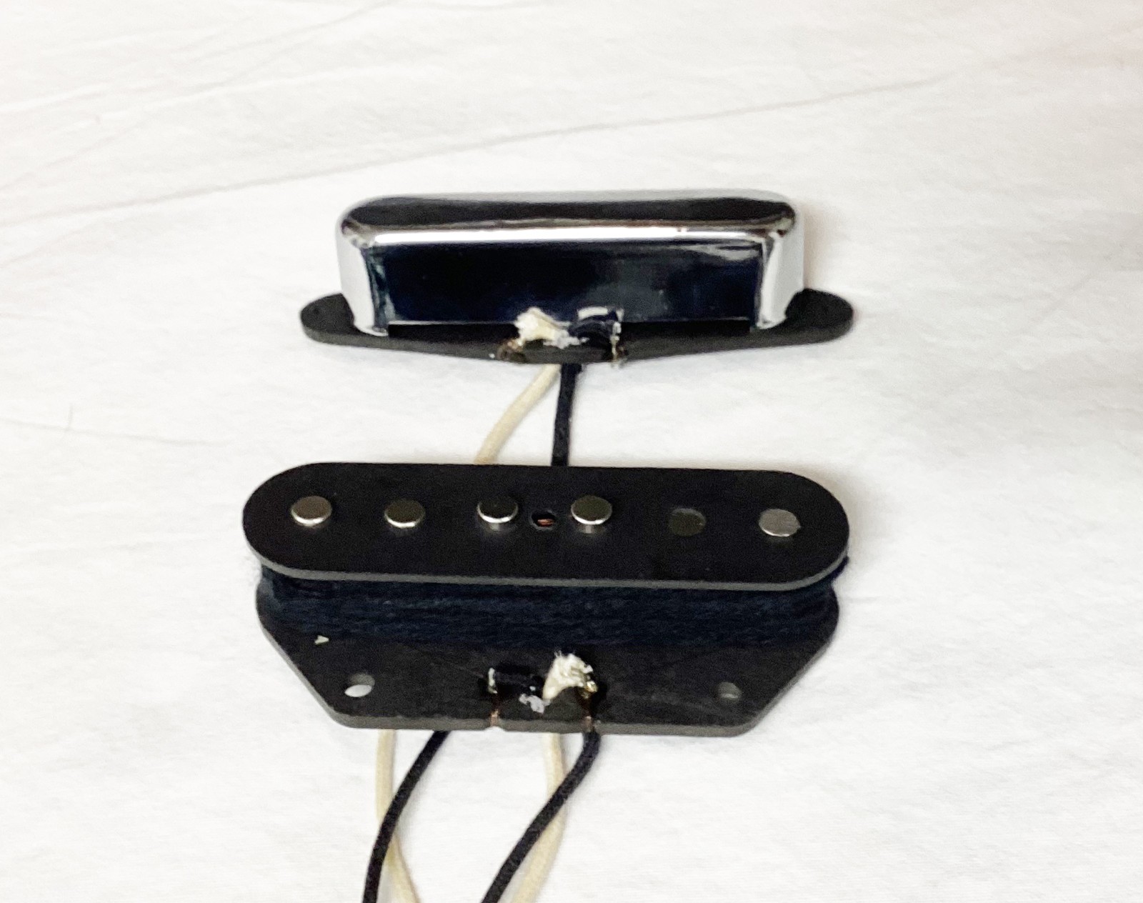 Vintage Mid 1970's Fender Telecaster Pickups Migas Touch Pickups Wax Potted