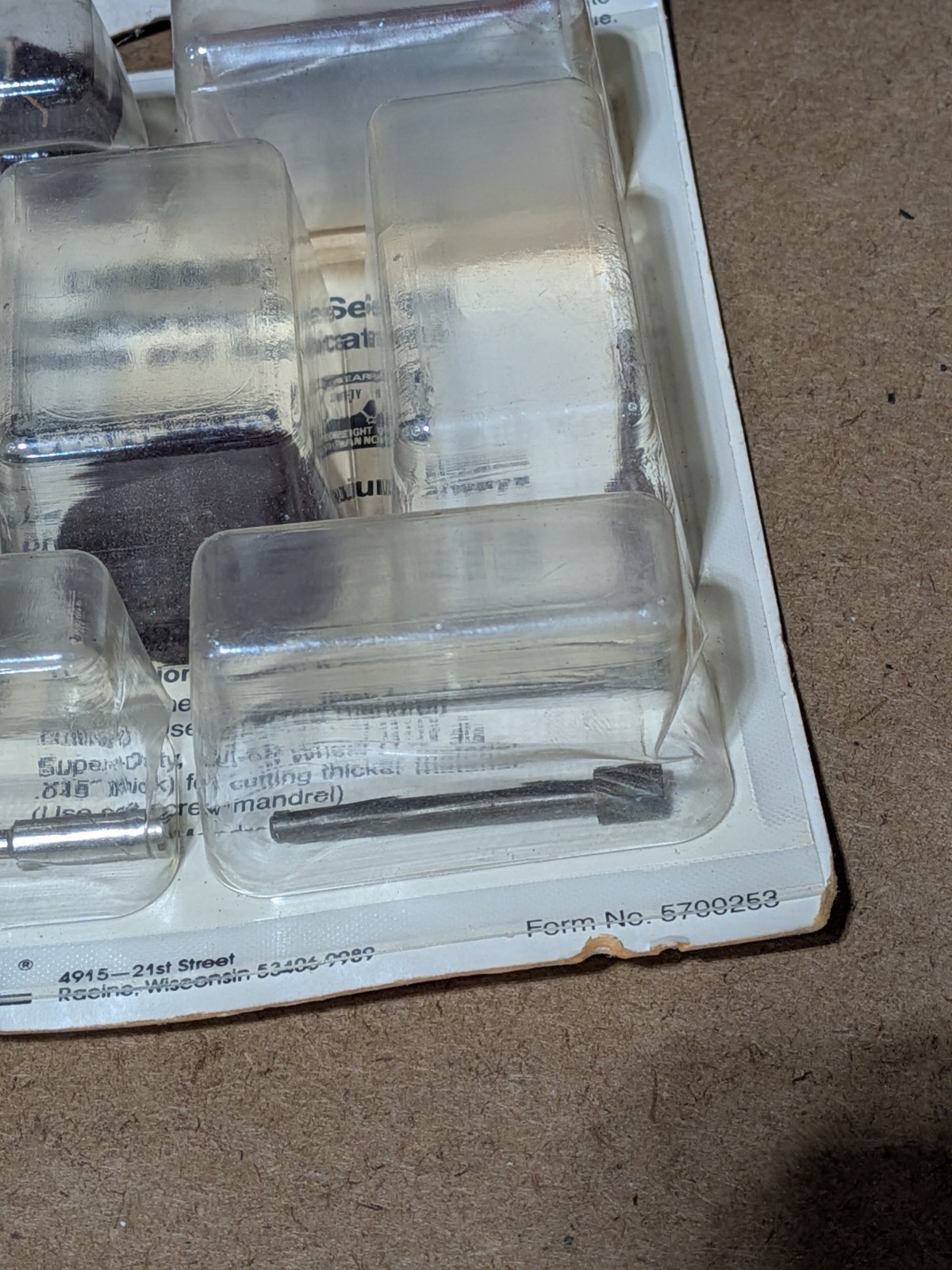 Dremel - #625 - Cutting/Carving Bit Set - 30 Pieces - NOS