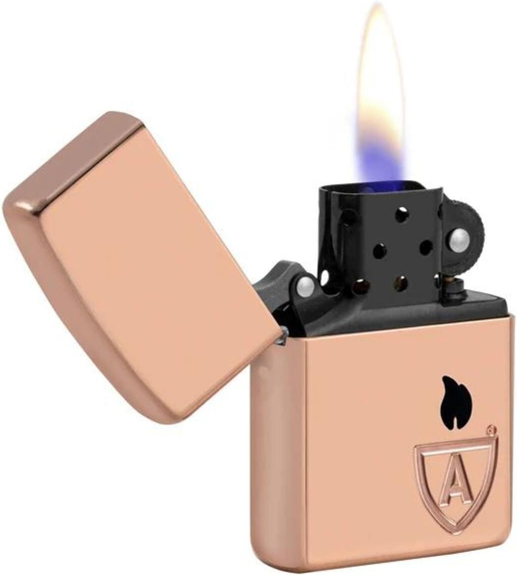 Zippo 46171, Zippo Limited Edition Solid Copper Case Armor Lighter, Black Insert