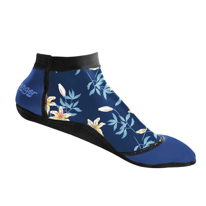 -Sample Product- Seavenger Seasnug Ankle Beach Socks Size XL (Dark Floral)