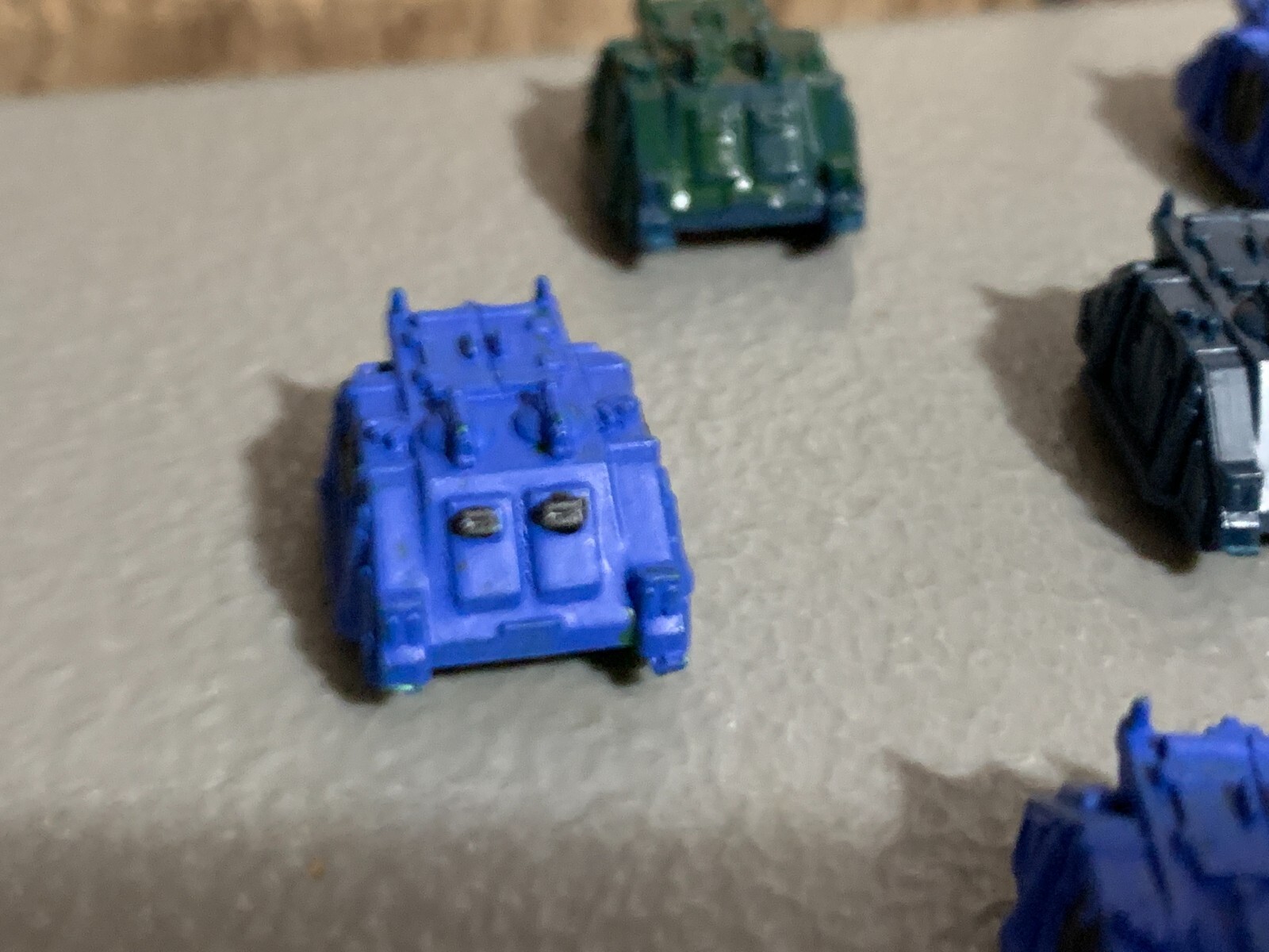 A16459 EPIC WARHAMMER 40K SPACE MARINES RHINO 10 PACK GAMES WORKSHOP