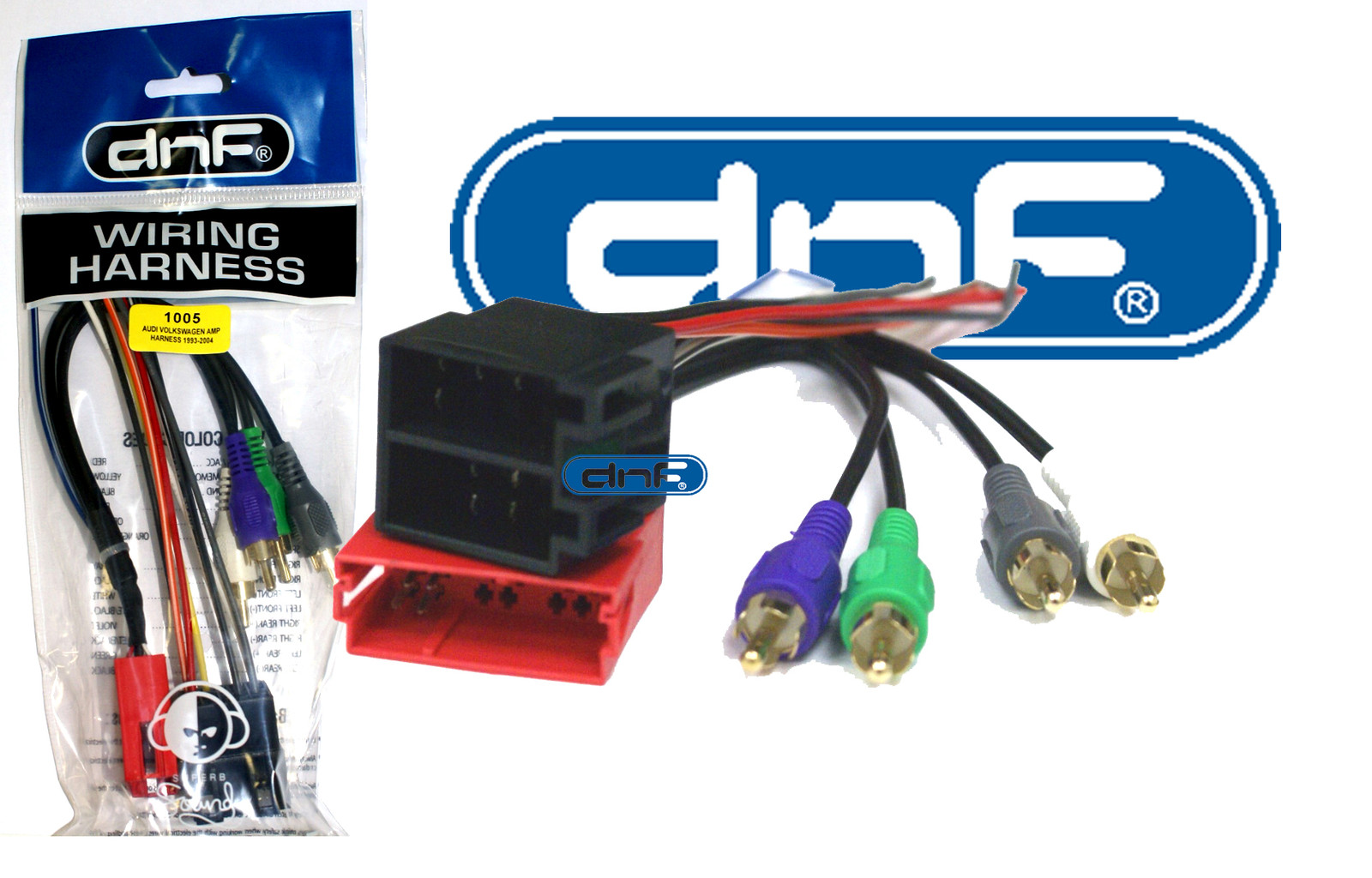 AUDI VW WIRING HARNESS AFTERMARKET STEREO RADIO HEADUNIT ADAPTER (70-1787)
