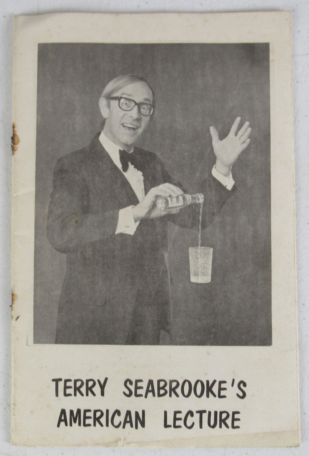 Terry Seabrooke American Lecture 1975 Magic Tricks MZ11M