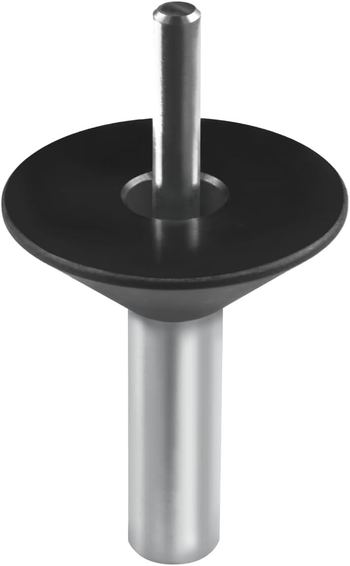 Router Centering Pin and Cone Set 1/4" 1/2" Ends Template Guide Woodworking