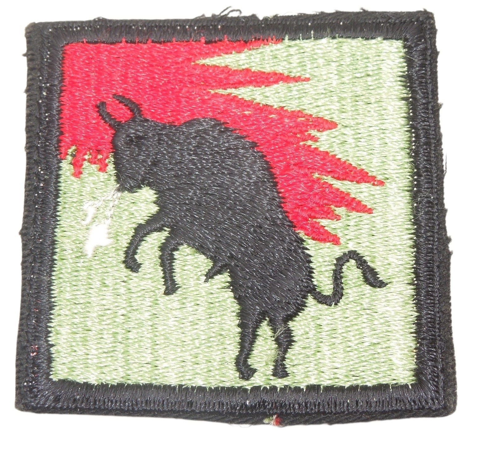 Original Vietnam War Military Bull Patch N5