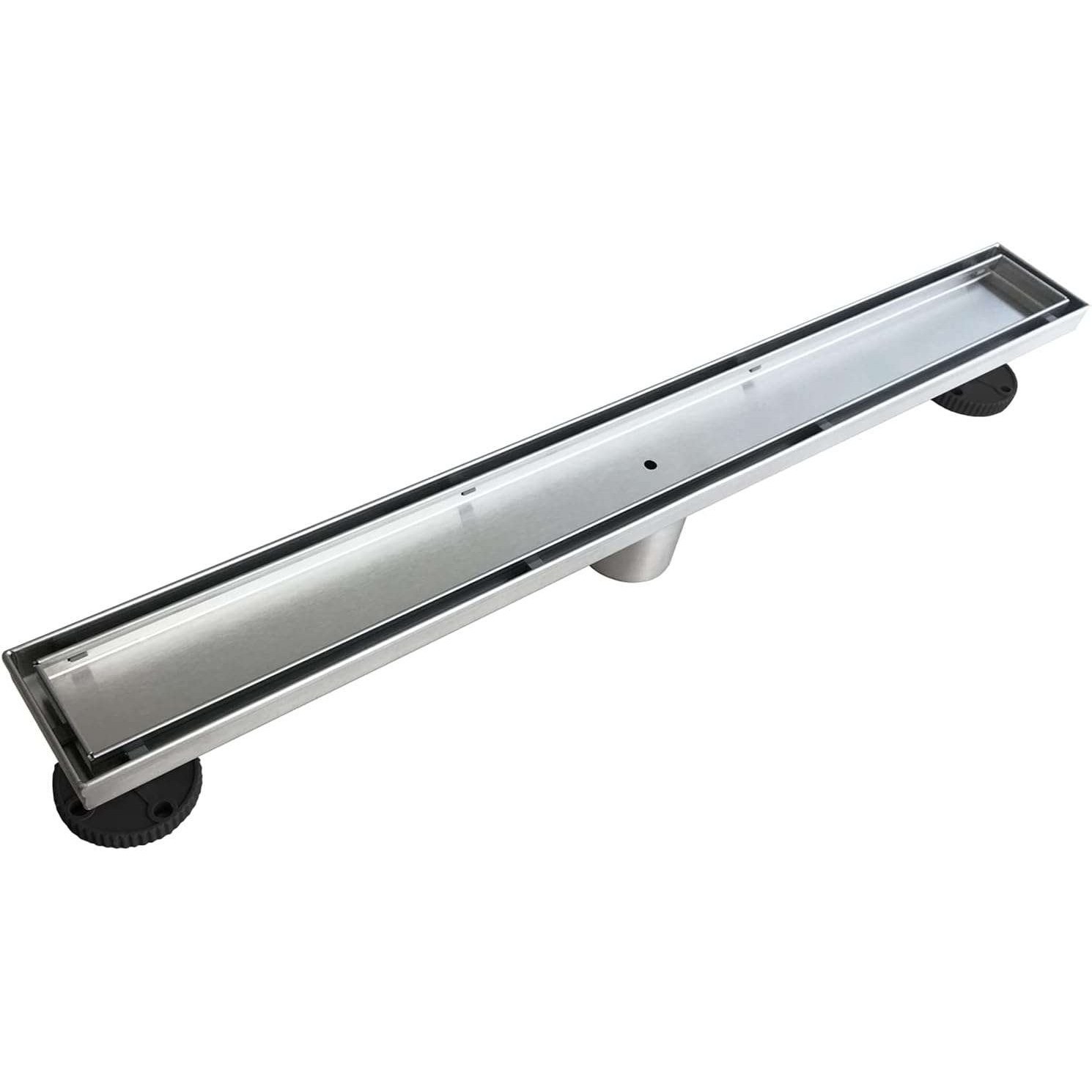 Neodrain 24" Linear Shower Drain with Tile Insert Grate,Brushed 304 Stainless