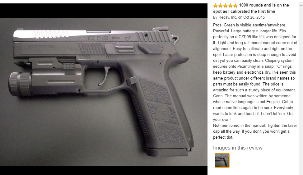 LS008G-A Ultra COMPACT Pistol Green Laser Sight for Ruger 9E  Walther PPKS